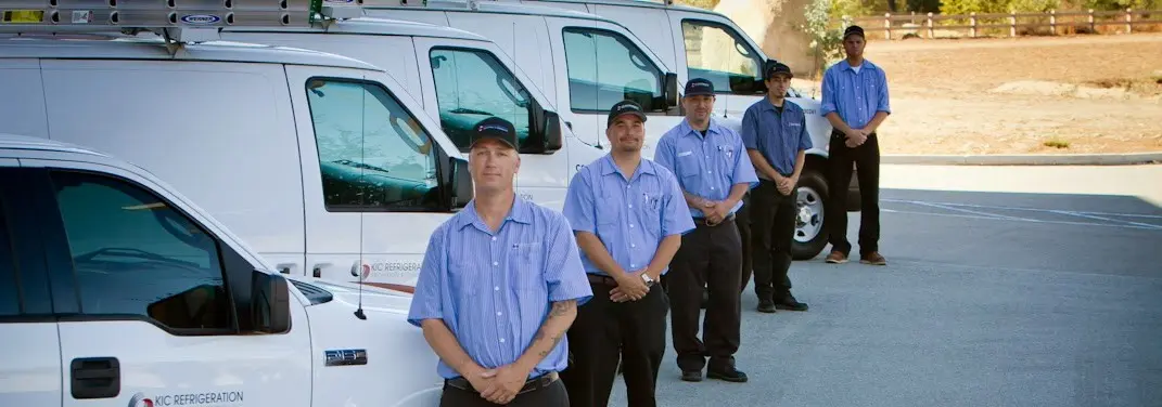 KIC Refrigeration crew ready for Mini Split Repair jobs across Thousand Oaks